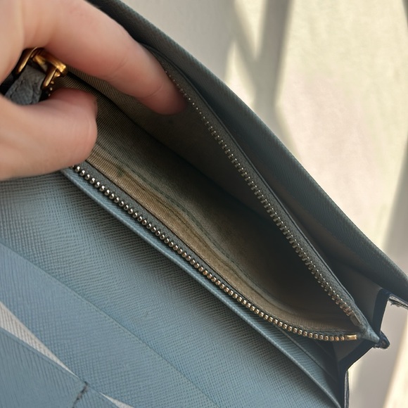 RARE Prada Saffiano Leather Long Wallet - Picture 5 of 13